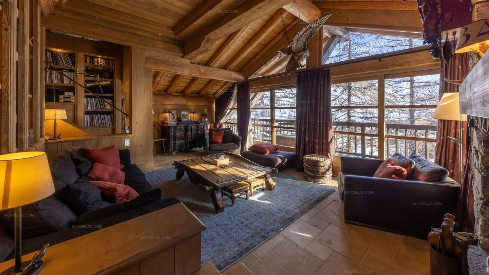 Val D'Isere - Extraordinaire Chalet Montana Avec Piscine Sur La Piste Olympique De Belevarde. 0*, Val-dʼIsère Fransa
